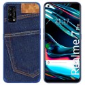 Funda Gel Tpu para Realme 7 Pro diseño Vaquero Dibujos