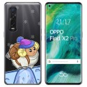 Funda Gel Transparente para Oppo Find X2 Pro diseño Cabra Dibujos