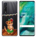 Funda Gel Transparente para Oppo Find X2 Pro diseño Suricata Dibujos