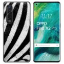 Funda Gel Tpu para Oppo Find X2 Pro diseño Animal 02 Dibujos