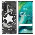 Funda Gel Tpu para Oppo Find X2 Pro diseño Camuflaje 02 Dibujos