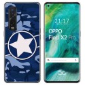 Funda Gel Tpu para Oppo Find X2 Pro diseño Camuflaje 03 Dibujos