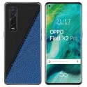 Funda Gel Tpu para Oppo Find X2 Pro diseño Cuero 02 Dibujos