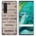 Funda Gel Tpu para Oppo Find X2 Pro diseño Ladrillo 01 Dibujos