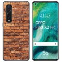 Funda Gel Tpu para Oppo Find X2 Pro diseño Ladrillo 04 Dibujos