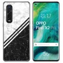 Funda Gel Tpu para Oppo Find X2 Pro diseño Mármol 01 Dibujos