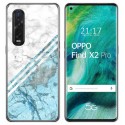 Funda Gel Tpu para Oppo Find X2 Pro diseño Mármol 02 Dibujos