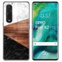 Funda Gel Tpu para Oppo Find X2 Pro diseño Mármol 11 Dibujos