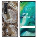 Funda Gel Tpu para Oppo Find X2 Pro diseño Mármol 14 Dibujos