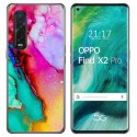 Funda Gel Tpu para Oppo Find X2 Pro diseño Mármol 15 Dibujos