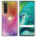Funda Gel Tpu para Oppo Find X2 Pro diseño Abstracto Dibujos