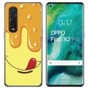 Funda Gel Tpu para Oppo Find X2 Pro diseño Helado Vainilla Dibujos