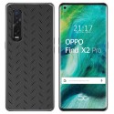 Funda Gel Tpu para Oppo Find X2 Pro diseño Metal Dibujos