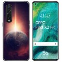 Funda Gel Tpu para Oppo Find X2 Pro diseño Tierra Dibujos