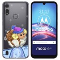Funda Gel Transparente para Motorola Moto e6s diseño Cabra Dibujos