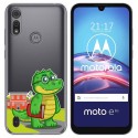 Funda Gel Transparente para Motorola Moto e6s diseño Coco Dibujos