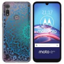Funda Gel Transparente para Motorola Moto e6s diseño Mandala Dibujos