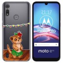 Funda Gel Transparente para Motorola Moto e6s diseño Suricata Dibujos