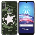 Funda Gel Tpu para Motorola Moto e6s diseño Camuflaje 01 Dibujos