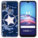 Funda Gel Tpu para Motorola Moto e6s diseño Camuflaje 03 Dibujos