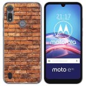 Funda Gel Tpu para Motorola Moto e6s diseño Ladrillo 04 Dibujos