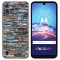 Funda Gel Tpu para Motorola Moto e6s diseño Ladrillo 05 Dibujos