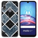 Funda Gel Tpu para Motorola Moto e6s diseño Mármol 06 Dibujos
