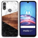 Funda Gel Tpu para Motorola Moto e6s diseño Mármol 11 Dibujos