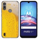 Funda Gel Tpu para Motorola Moto e6s diseño Cerveza Dibujos