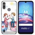 Funda Gel Tpu para Motorola Moto e6s diseño Café Dibujos