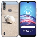 Funda Gel Tpu para Motorola Moto e6s diseño Concha Dibujos