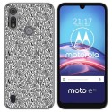 Funda Gel Tpu para Motorola Moto e6s diseño Letras Dibujos