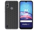 Funda Gel Tpu para Motorola Moto e6s diseño Metal Dibujos