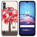 Funda Gel Tpu para Motorola Moto e6s diseño Pajaritos Dibujos