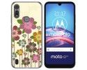 Funda Gel Tpu para Motorola Moto e6s diseño Primavera En Flor Dibujos