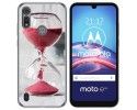 Funda Gel Tpu para Motorola Moto e6s diseño Reloj Dibujos