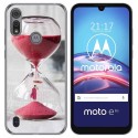 Funda Gel Tpu para Motorola Moto e6s diseño Reloj Dibujos