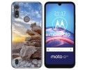 Funda Gel Tpu para Motorola Moto e6s diseño Sunset Dibujos