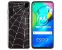 Funda Gel Transparente para Motorola Moto G8 Power diseño Araña Dibujos