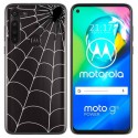 Funda Gel Transparente para Motorola Moto G8 Power diseño Araña Dibujos