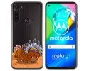 Funda Gel Transparente para Motorola Moto G8 Power diseño Bufalo Dibujos