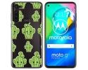 Funda Gel Transparente para Motorola Moto G8 Power diseño Cactus Dibujos