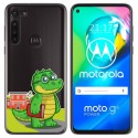 Funda Gel Transparente para Motorola Moto G8 Power diseño Coco Dibujos
