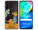 Funda Gel Transparente para Motorola Moto G8 Power diseño Jirafa Dibujos