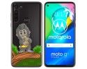 Funda Gel Transparente para Motorola Moto G8 Power diseño Mono Dibujos