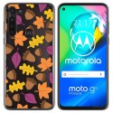Funda Gel Transparente para Motorola Moto G8 Power diseño Otoño Dibujos