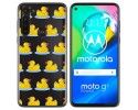 Funda Gel Transparente para Motorola Moto G8 Power diseño Pato Dibujos