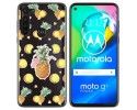 Funda Gel Transparente para Motorola Moto G8 Power diseño Piña Dibujos