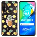 Funda Gel Transparente para Motorola Moto G8 Power diseño Piña Dibujos
