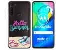 Funda Gel Transparente para Motorola Moto G8 Power diseño Summer Dibujos